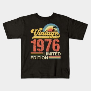 Retro vintage 1976 limited edition Kids T-Shirt